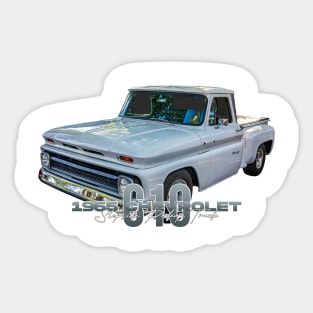 1965 Chevrolet C10 Stepside Pickup Truck Sticker